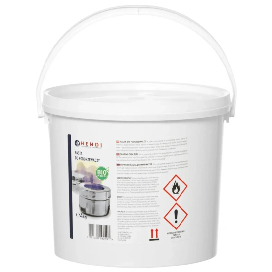 Pasta etanol do podgrzewaczy gastronomicznych - zestaw 2 x 4 kg - Hendi