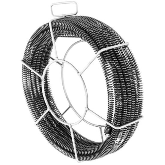 MSW Spirala przepychacz sprężyna do rur hydrauliczna 5 x 2.3 m śr. 16 mm