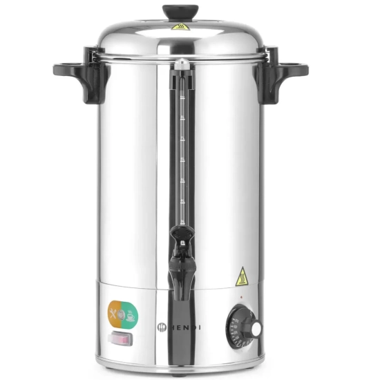 Warnik podgrzewacz do wody stalowy 2200W 9L - Hendi 209882