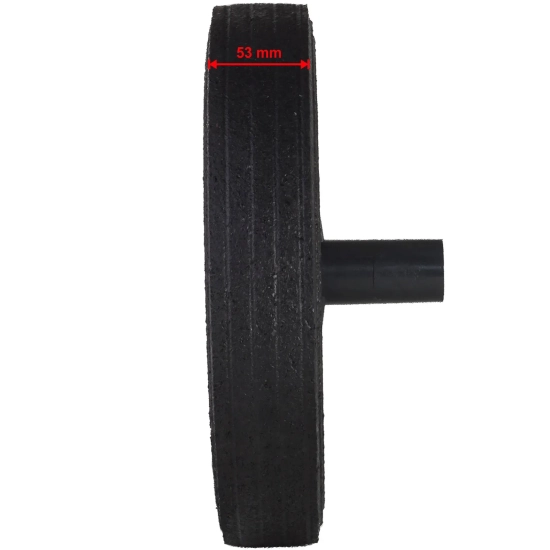 PRO-LINE Koło kółko do kubła kontenera na odpady gumowe śr. 300mm