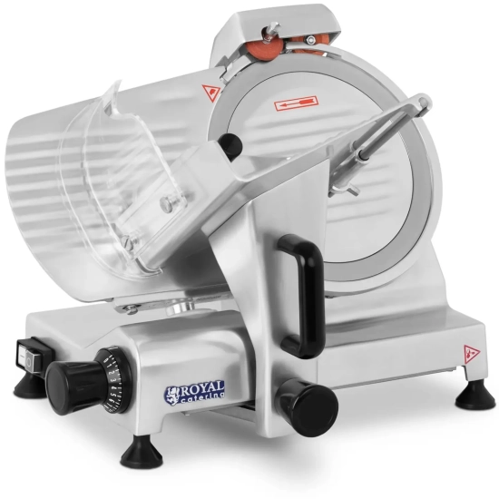 Royal Catering Krajalnica elektryczna do sklepu wędlin mięsa PRO 250mm