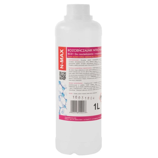 GSG24 Rozcieńczalnik rozpuszczalnik NITRO RC-01 N-MAX 1L