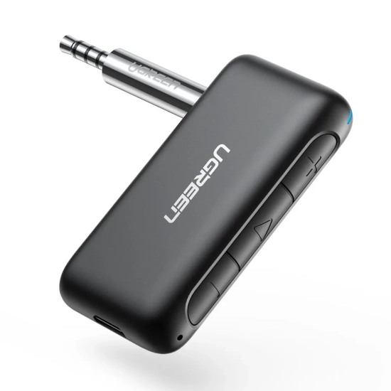 UGREEN Odbiornik dźwięku audio do samochodu Bluetooth 5.0 AUX mini jack
