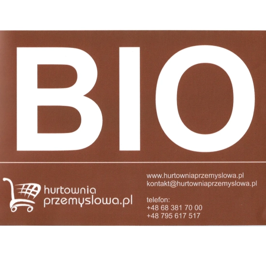 GSG24 Naklejka nalepka BIO na kosz śmietnik kubeł kontener na bioodpady