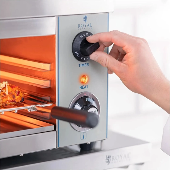 Royal Catering Opiekacz salamander toster TIMER 2000W