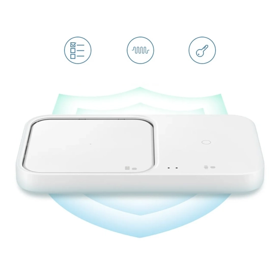 Ładowarka Samsung Wireless Charger Duo indukcyjna 15W - biała