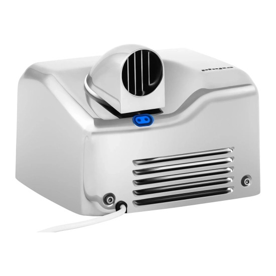 Automatyczna suszarka do rąk ścienna 2300W srebrna Physa Vella silver