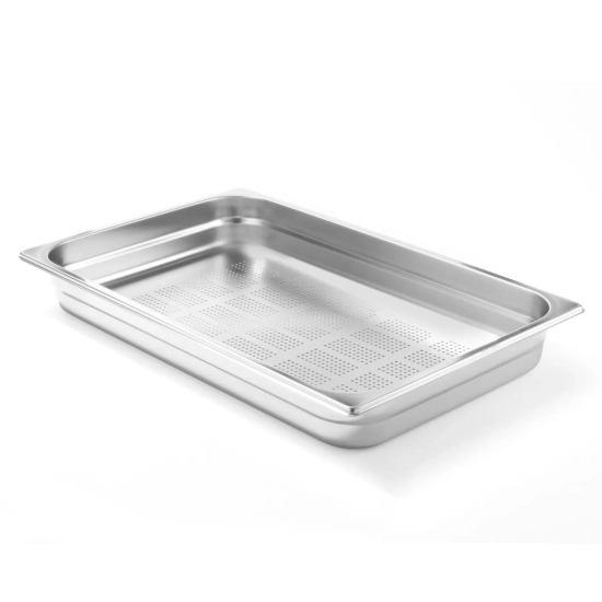 Pojemnik GN perforowany stal nierdzewna GN1/1 530x325mm wys. 200mm - Hendi