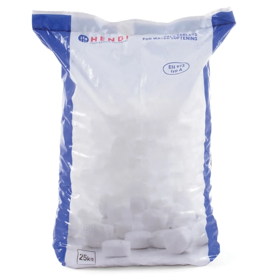 Sól tabletki solne NaCl do uzdatniacza odkamieniacza do wody 25Kg - Hendi
