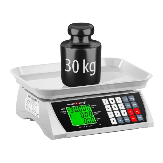 Waga kontrolna z funkcją liczenia Steinberg Systems SBS-PW-301CA, 30 kg /