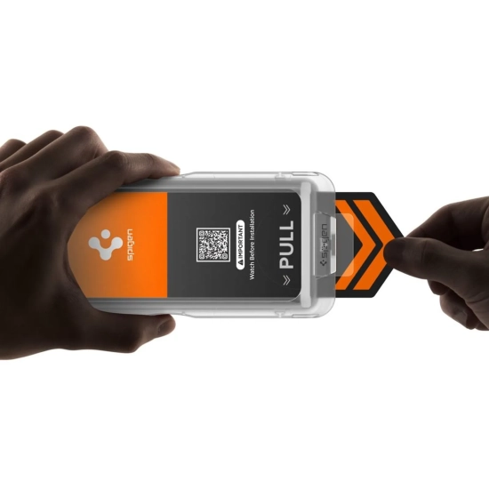 SPIGEN Szkło hartowane na Samsung Galaxy S26+ z aplikatorem Glas.Tr Ez Fit