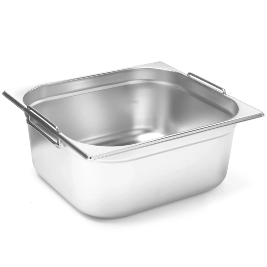 Pojemnik gastronomiczny GN 2/3 z chowanymi uchwytami 354x325x150mm 13L