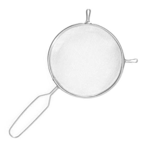 Sito sitko gęste stalowe do przecedzania i przecierania śr. 160 mm - Hendi
