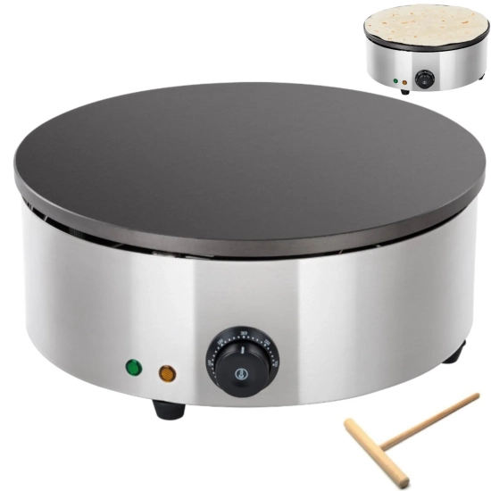 Royal Catering Naleśnikarka okrągła pokryta teflonem średnica 40cm