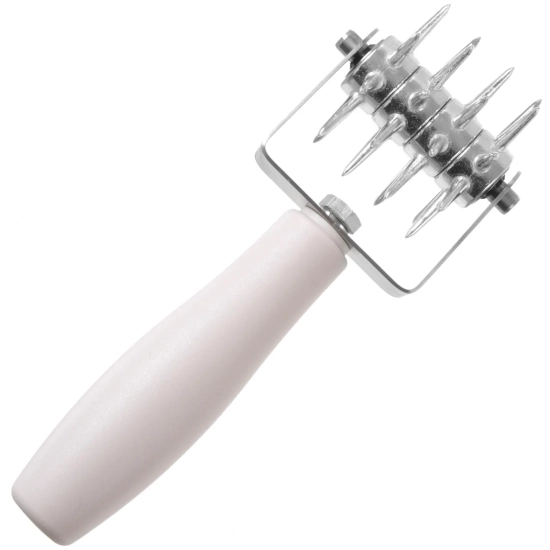 Rolka dziurkująca wałek do nakłuwania ciasta Profi Line STAL 80x210mm