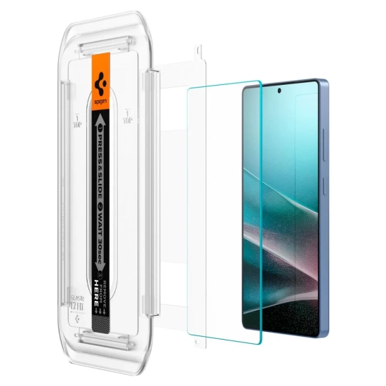 SPIGEN Szkło hartowane na Samsung Galaxy S25 Ultra przezroczyste - 2 szt.