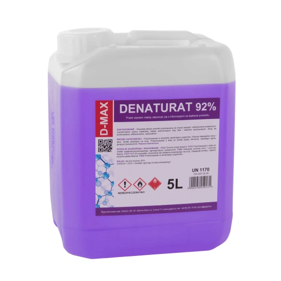 GSG24 Denaturat alkohol skażony D-MAX 5L