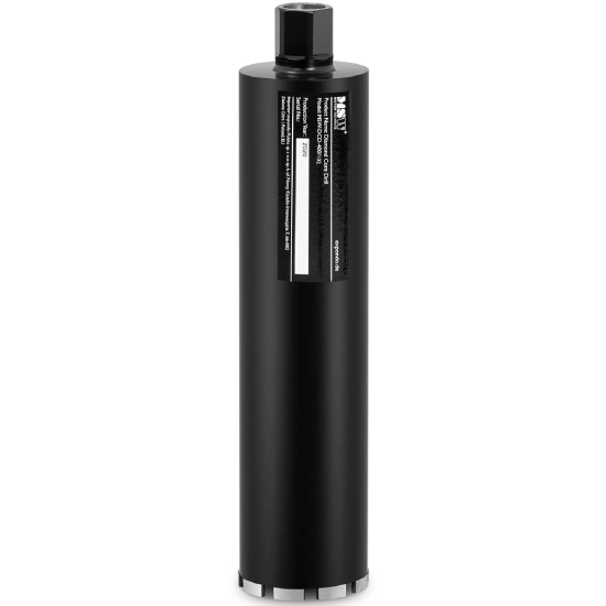 MSW Wiertło diamentowe koronowe do betonu kamienia G1 dł. 400 mm śr. 102 mm