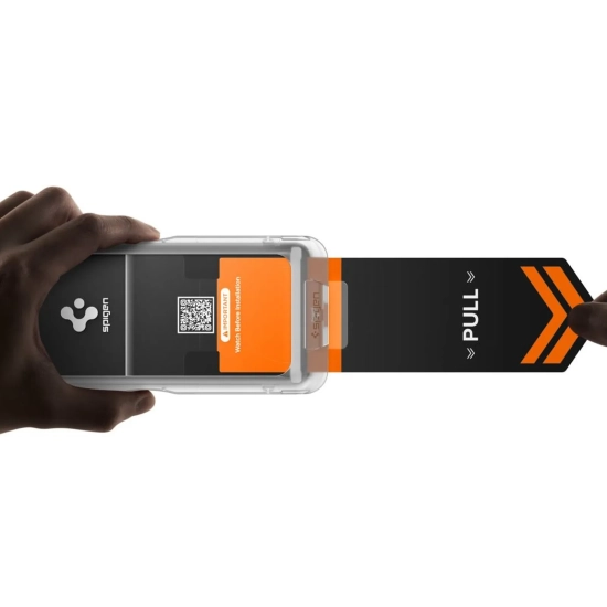SPIGEN Szkło hartowane na Samsung Galaxy S26+ z aplikatorem Glas.Tr Ez Fit