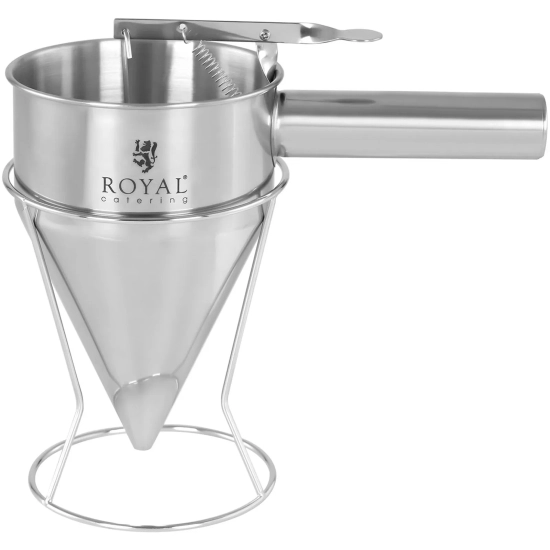 Royal Catering Dozownik pistolet do sosów kremów ze stali nierdzewnej
