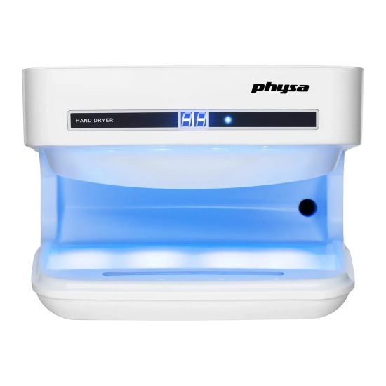 Suszarka kieszeniowa ścienna do rąk elektryczna biała 1650W Physa Oria