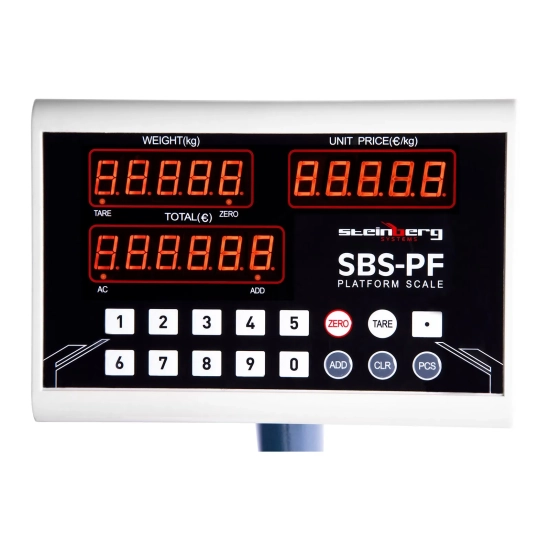 Steinberg Systems Waga platformowa składana SBS-PF-100A8 LED do 100kg