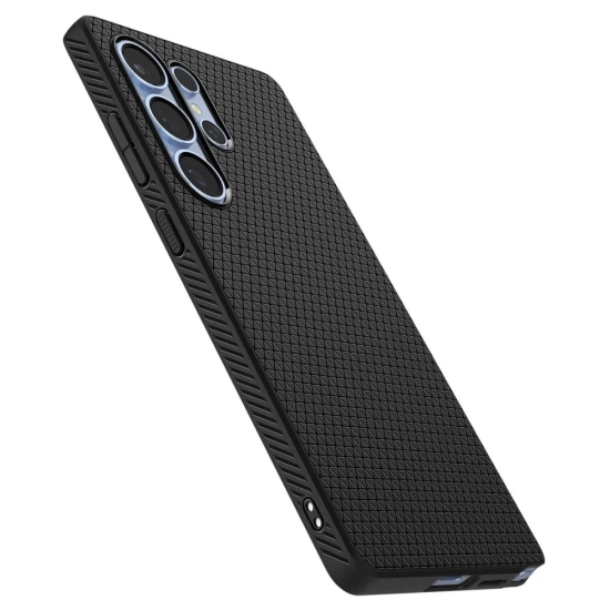 SPIGEN Etui pokrowiec na Samsung Galaxy S25 Ultra Liquid Air - czarne