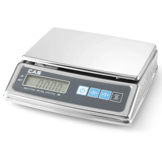 Waga kontrolna z legalizacją CAS 580288 / HENDI, do 5 kg, działka 1 g / 2 g