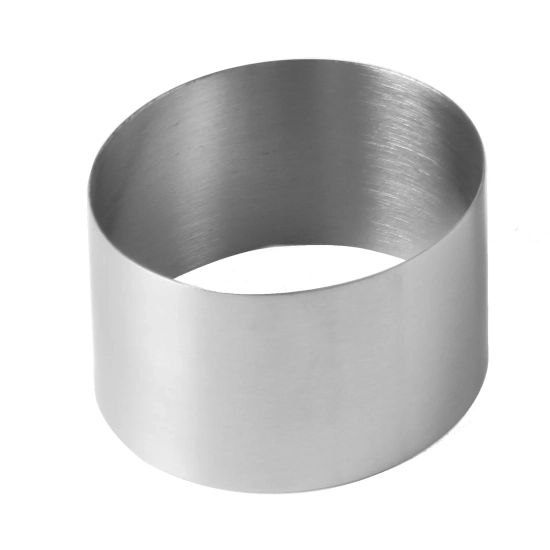 Pierścień kucharski cukierniczy ze stali nierdzewnej śr. 70mm wys. 45mm