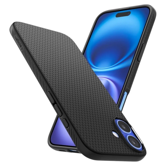 SPIGEN Etui case na iPhone 16 Liquid Air - czarne