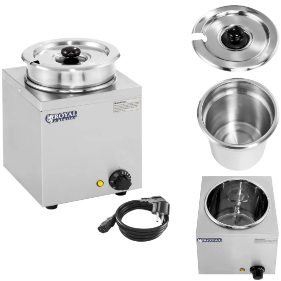 Royal Catering Bemar elektryczny podgrzewacz do zupy 150W 230V 3.8L