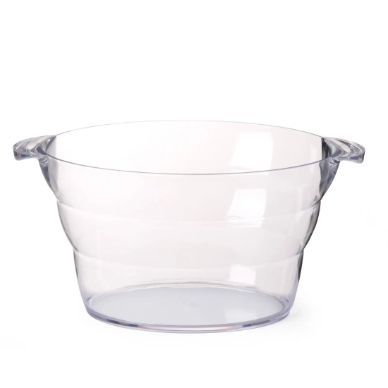 Bar Up Misa waza do szampana lub ponczu owalna z tworzywa SAN 47x29x23cm