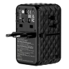 Adapter Verbatim Uniwersalny podróżny CNT-02 GaN III 3 × USB-C PD QC 32127