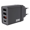 Verbatim 49700 ładowarka sieciowa USB 30 W, 4 porty, czarna