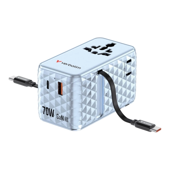 Adapter Verbatim podróżny Charge, n, podróżny GaN III 1 × USB-C 30187