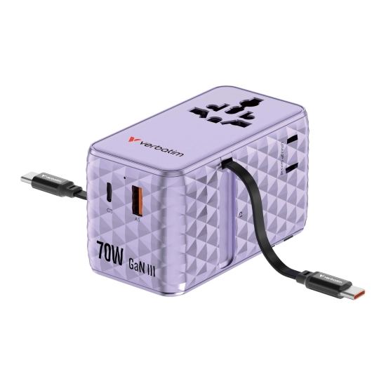 Adapter Verbatim podróżny Charge, n, podróżny GaN III 1 × USB-C 30188