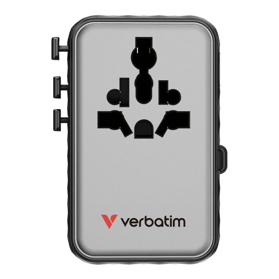 Adapter Verbatim podróżny Charge, n, podróżny GaN III 2 × USB-C 30191