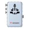 Adapter Verbatim podróżny Charge, n, podróżny GaN III 2 × USB-C 30192