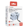 Adapter Verbatim podróżny Charge, n, podróżny GaN III 2 × USB-C 30192