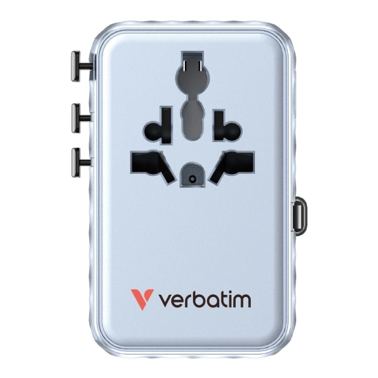 Adapter Verbatim podróżny Charge, n, podróżny GaN III 2 × USB-C 30192