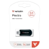 Verbatim Pendrive Plectra 64 GB USB-C 3.2 Gen 1 czarny 30224