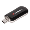 Verbatim Pendrive Plectra 256 GB USB-C 3.2 Gen 1 czarny 30226