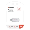 Verbatim Pendrive Plectra 256 GB USB-C 3.2 Gen 1 biały 30230