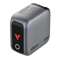 Ładowarka Verbatim Mini GaN 30238 65W 3-port szara
