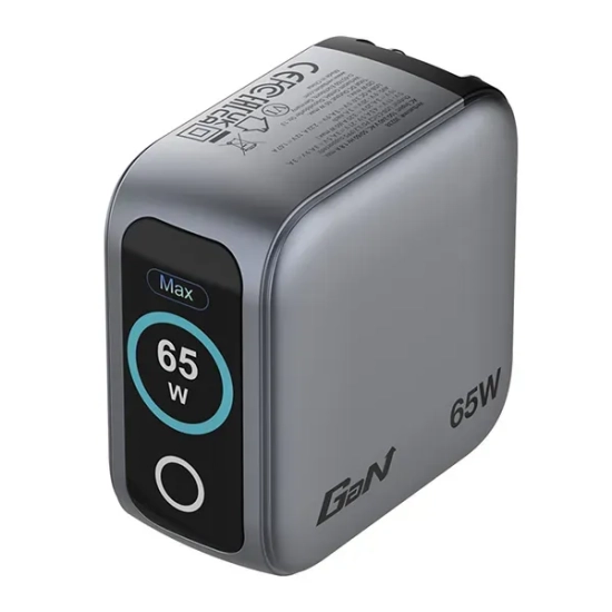 Ładowarka Verbatim Mini GaN 30238 65W 3-port szara