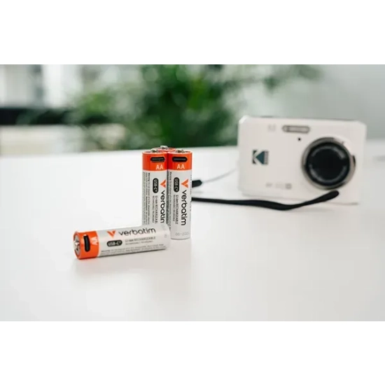 Akumulatorki Verbatim AA USB-C 2100 mAh 30249 4 szt.