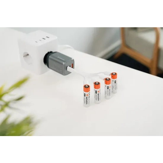 Akumulatorki Verbatim AA USB-C 2100 mAh 30249 4 szt.