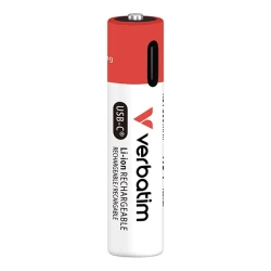 Akumulatorki Verbatim AAA USB-C 500 mAh 30250 4 szt.