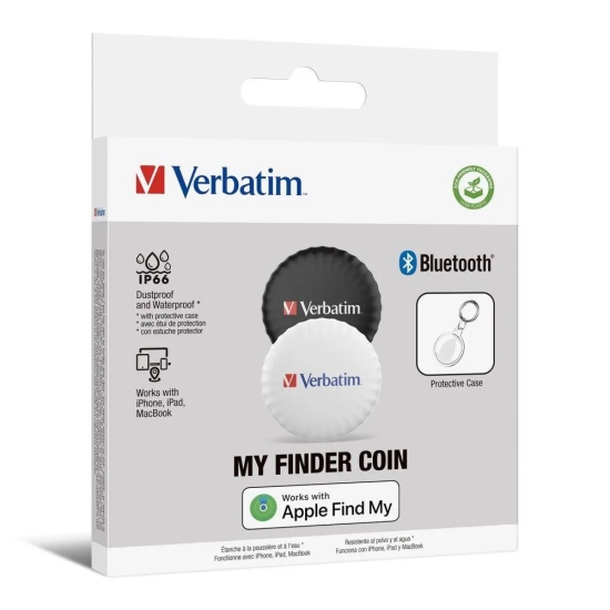 Verbatim My Finder Coin 32134 lokalizator Bluetooth 2 sztuki