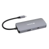 Hub USB Verbatim z 5 portami, szary, długość przewodu 15 cm 32150